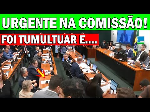 URGENTE na COMISSÃO! foi TUMULTUAR a SESSÃO e foi SURPREENDID0 com o NIK...