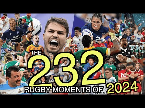 The 232 Greatest Rugby Moments of 2024