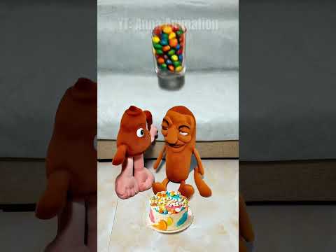 Birthday gift gone wrong🎂🥊☕️🤢 #Plush #Italianbrainrot #Annaanimation