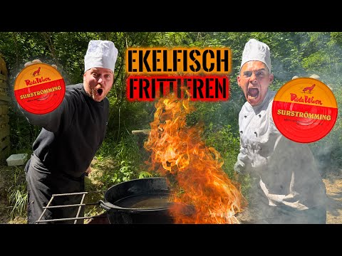 SURSTRÖMMING, RIESENKRABBE & CHOCO FRESH frittieren | Survival Mattin & Brian