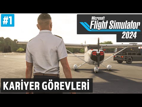 Kariyer Görevleri Geldi! Microsoft Flight Simulator 2024 Türkçe