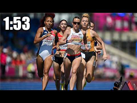 The 800 Meter World Record || Keely Hodgkinson VS. Femke Bol - 2026 European Championships