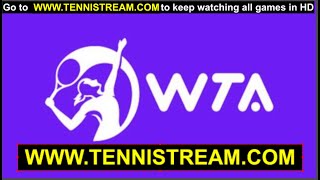 Wang Xinyu vs Cornet Alize live