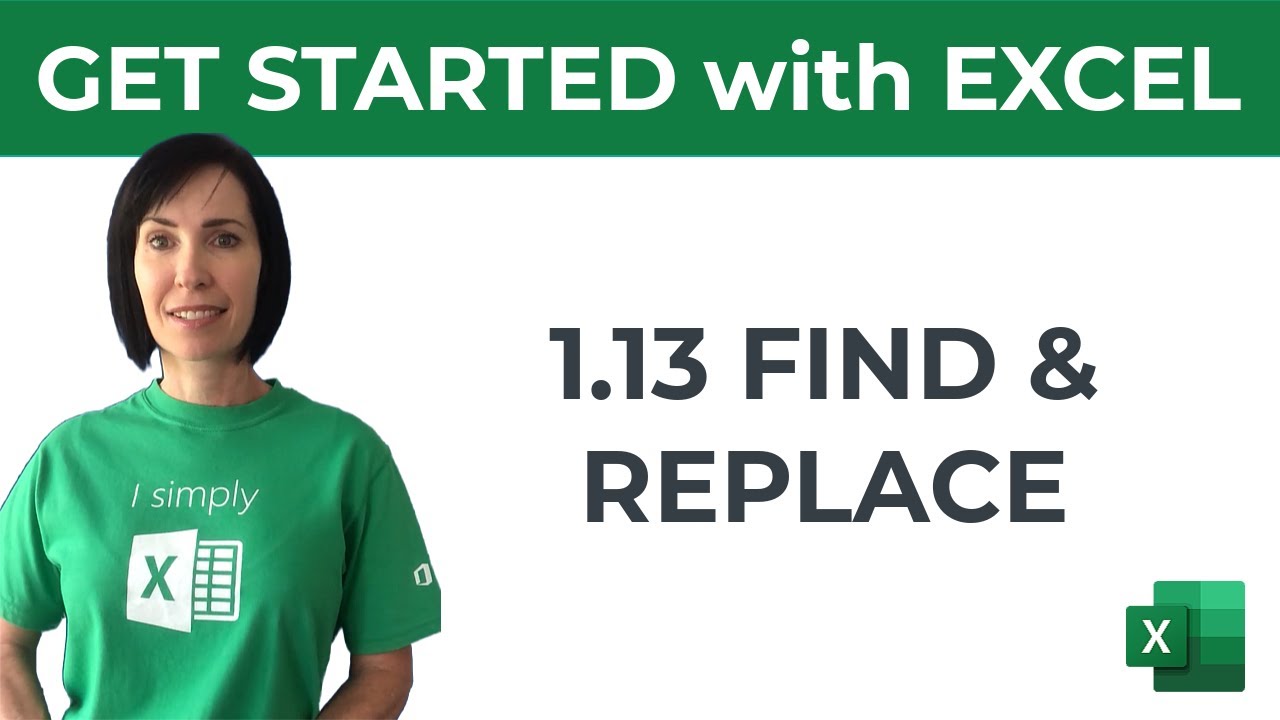 Excel for Beginners - Find & Replace - There's more than meets the eye! - My Online Training Hub