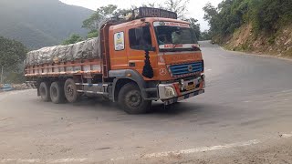 Extreme Hills Heavy Load Truck Driving | Bargur Hills | Dhimbam Hills