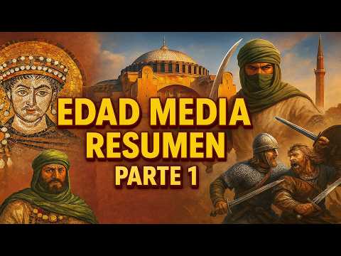 EDAD MEDIA - Resumen Parte 1 de 4: La Antigüedad Tardía (Visigodos, Justiniano I, Merovingios...)