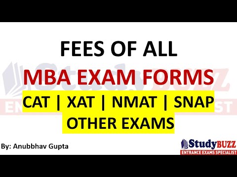 Registration fees for all MBA Exams: CAT | XAT | SNAP | NMAT | SRCC | CMAT