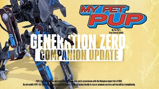 Generation Zero Companion Update Gives You A Little Robot Friend