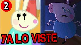 Creepypasta Peppa Pig: SI YA MIRASTE LAS LUNAS… NO HAY VUELTA ATRÁS (Algo viene con ellas)