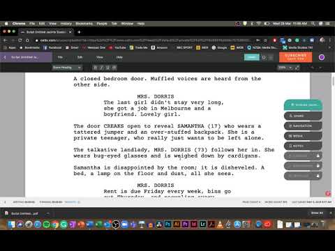 how to convert celtx script to pdf