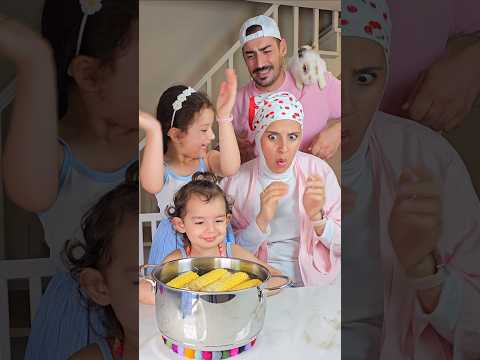 نحن ساكنين على الطابق ٣ انتو ساكنين فوقنا او تحتنا 😅 #hasanandnour #shorts