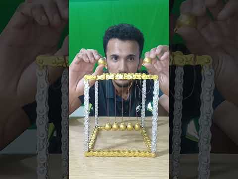 āĻŽā§āĻāύ āĻāĻ āϏāĻŽāϏā§āϝāĻžāϰ āĻāĻžāϰāĻŖā§ āĻ āĻŋāĻāĻŽāϤ⧠āĻāĻžāĻ āĻāϰāĻāĻŋāϞ āύāĻž | Newton Cradle Part 2 | #diy #cradles #shorts