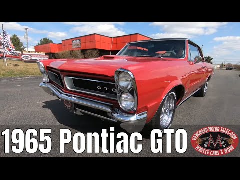 1965 Pontiac Gto For Sale