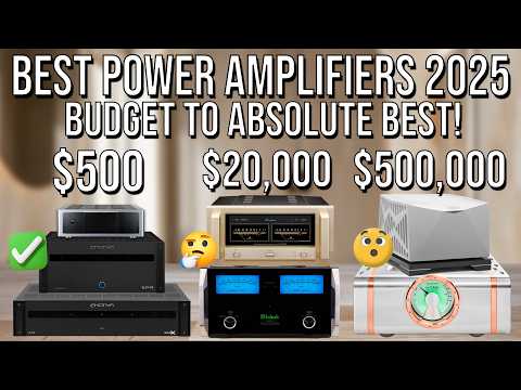 Best Power Amplifiers 2025: Budget to Absolute Best - Top Amplifiers of the Decade | Hi-Fi | Audio