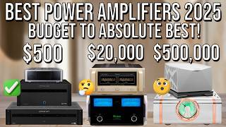 Best Power Amplifiers 2025: Budget to Absolute Best - Top Amplifiers of the Decade | Hi-Fi | Audio