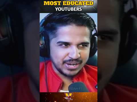 ইন্ডিয়ান ফ্রি ফায়ার ইউটিউবার দের মধ্যে সবচেয়ে বেশি পড়ালেখা করা ইউটিউবার🤯 #shorts #freefire