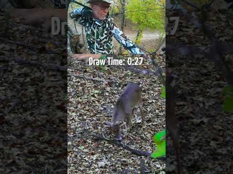 Holding Full Draw - Grant tags Big Sal!