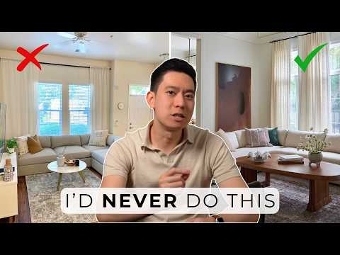 9 Things I’d Never Do In My Home As A Designer - Design Mistakes