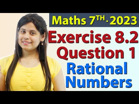 Q 1, Ex 8.2 - Rational Numbers - Chapter 8 - Maths Class 7th - NCERT, New Syllabus 2023 CBSE