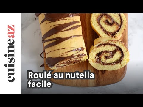 Roulé au nutella facile