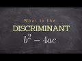 Exploring the Discriminant in Quadratic Equations