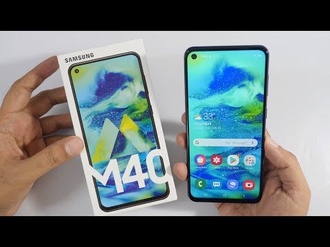 (ENGLISH) Samsung Galaxy M40 Unboxing & Overview