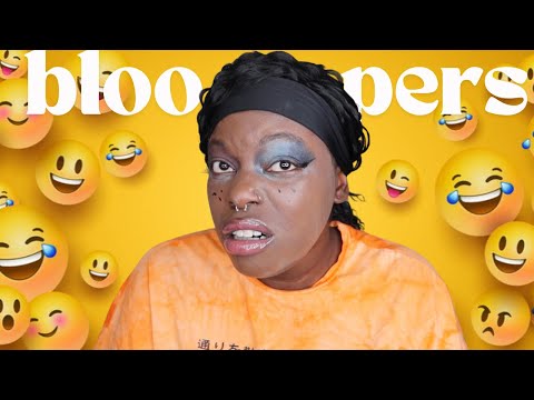 BLOOPERS FROM MY WORST REVIEWED MUA VIDEO 😂 (HILARIOUS)