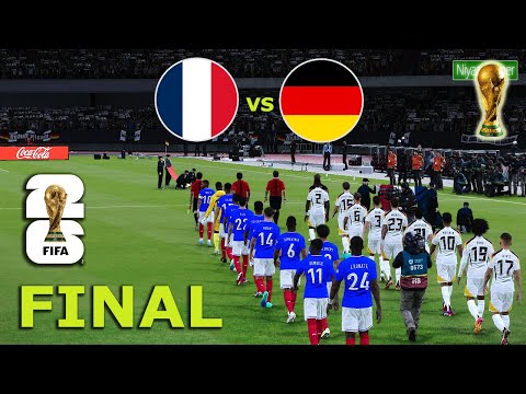 FRANCE vs GERMANY - FINAL  | FIFA World Cup 2026 USA | Full Match All Goals | PES Gameplay