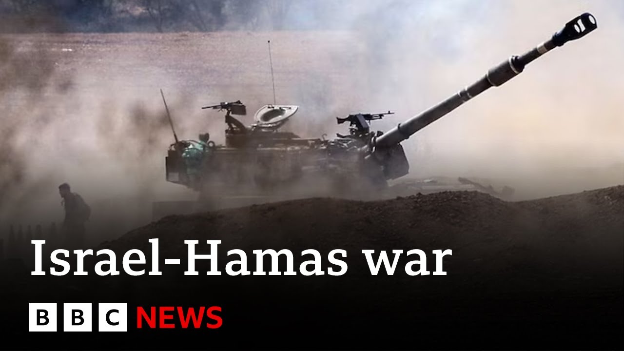 Gaza frontline: an Israeli artillery unit prepares for battle 