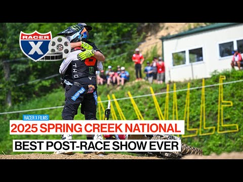 2025 Spring Creek National Best Post-Race Show Ever Feat. Jeremy Martin & Ryan Dungey