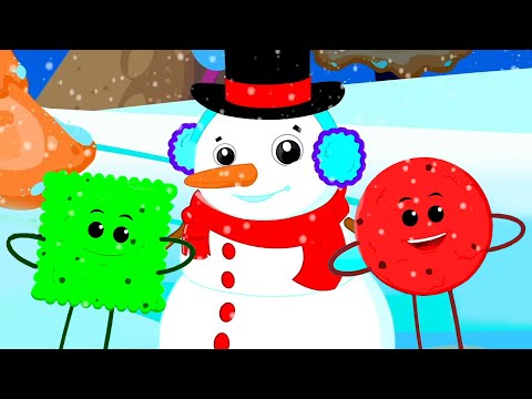 Christmas Snowman, Xmas Nursery Rhymes and Carols for Kids