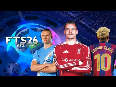 🆕 Release FTS 2026 MOBILE™ Original FIFPro UCL EDITION New Kits & Transfer Update 2025/2026 V5