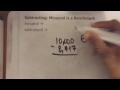 Benchmark Subtraction Techniques