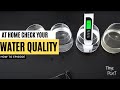 Testing Water Quality and TDS Levels