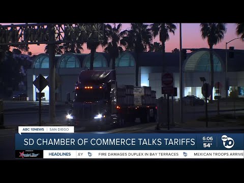 San Diego Chamber of Commerce takes tariffs concerns to Sacramento