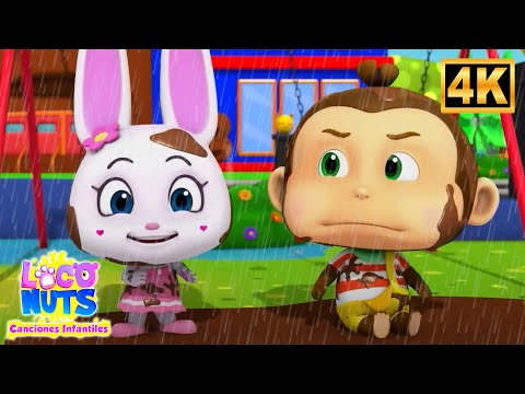 Loco Nuts - Lluvia Lluvia Vete Ya Canción Infantil Clásica con Animación Divertida