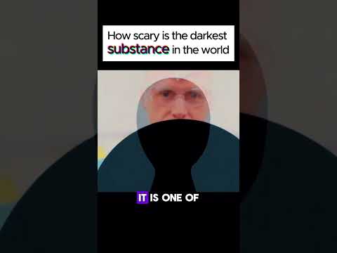 Do you know what is darker than Vanta Black? #fouryou #fyp #scientists #devis #realincident