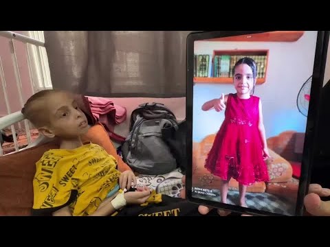YouTube video thumbnail: Gaza's Children Waste Away as Starvation Spreads