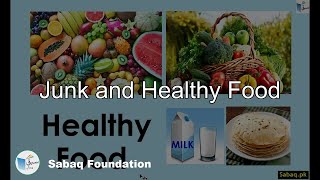 Junk and Healthy Food