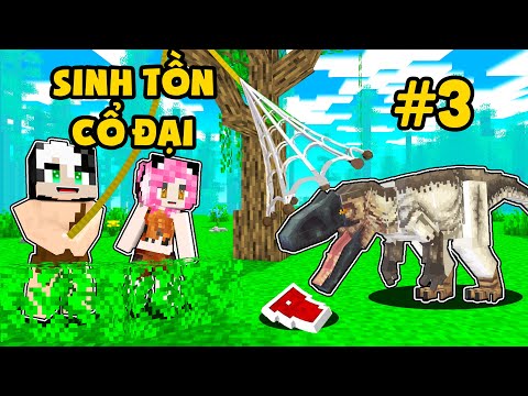 MỀU THỬ THÁCH 100NGÀY SINH TỒN MINECRAFT CỔ ĐẠI TẬP3*LÀNG PIRATE TIỀN SỬ ĐÓN NHẬN CƠN BÃO ĐẦU TIÊN