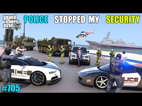 GTA 5 : MICHAEL SUPPLY POWERFUL WAEAPONS FOR SECURITY | GTA 5 GAMEPLAY #705
