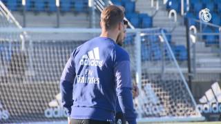 Last session before the cup match against Sevilla   Real Madrid CF   11 01