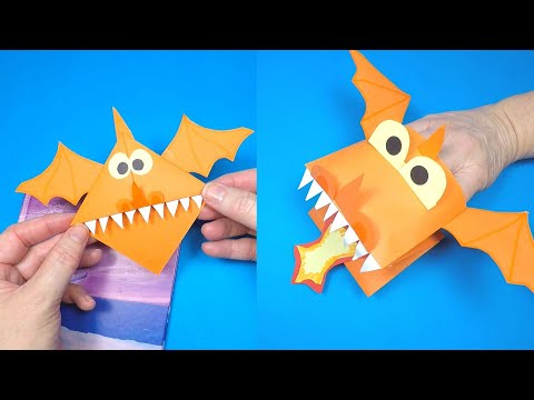 Easy Paper Dragon Crafts for Kids | Paper Crafts for Kids