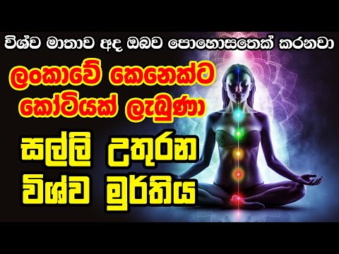 law of attraction meditation | විශ්ව මතාවගේන් උදව් ලබා ගැනිම සදහා වරක් අහන්න