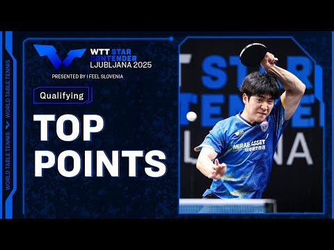 Top Points of Qualifying | #WTTLjubljana 2025
