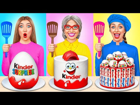 أنا مقابل جدتي في تحدي تحضير الطعام | التحدي المجنون Multi DO Challenge