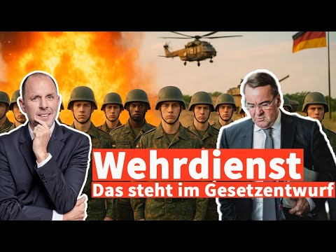 Wehrpflicht: Der Gesetzentwurf ist da! Das kommt jetzt auf dich zu | Anwalt Christian Solmecke