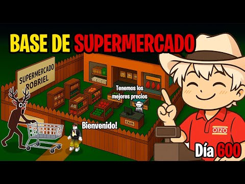Hacemos un SUPERMERCADO en 99 NOCHES EN EL BOSQUE Roblox