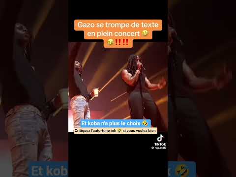 Gazo x koba LaD daddy chocolat #concert #rap #trend #viral #foryou