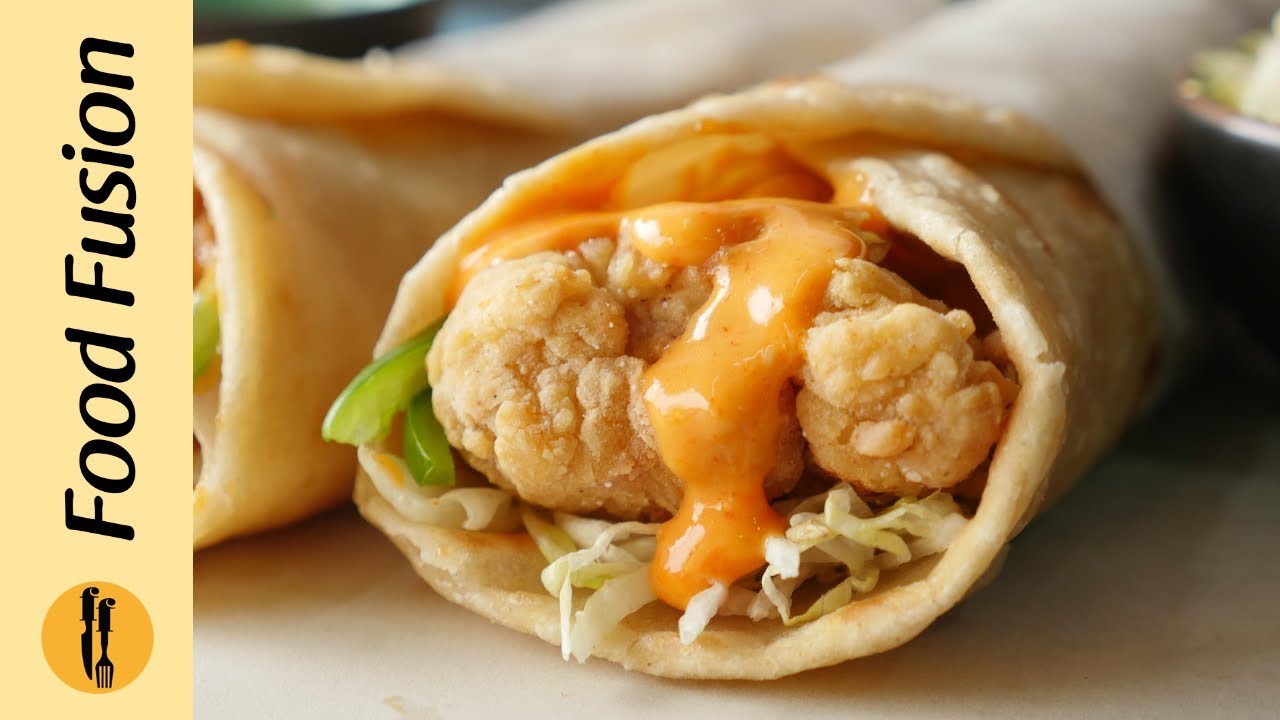 Crispy Chicken Paratha Roll Recipe (Ramzan Special Recipe)